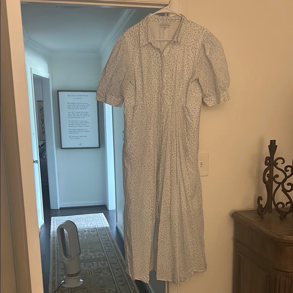 Julia amory Elegant White Floral Dress